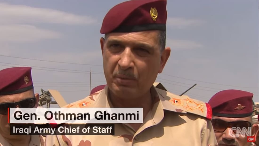 قائد أركان الجيش العراقي يؤكد لـCNN تحرير كامل الموصل قبل رمضان