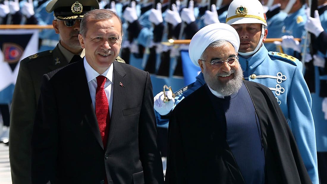 روحاني يدعو أردوغان إلى تحقيق "نقلة نوعية" في التعاون المشترك 