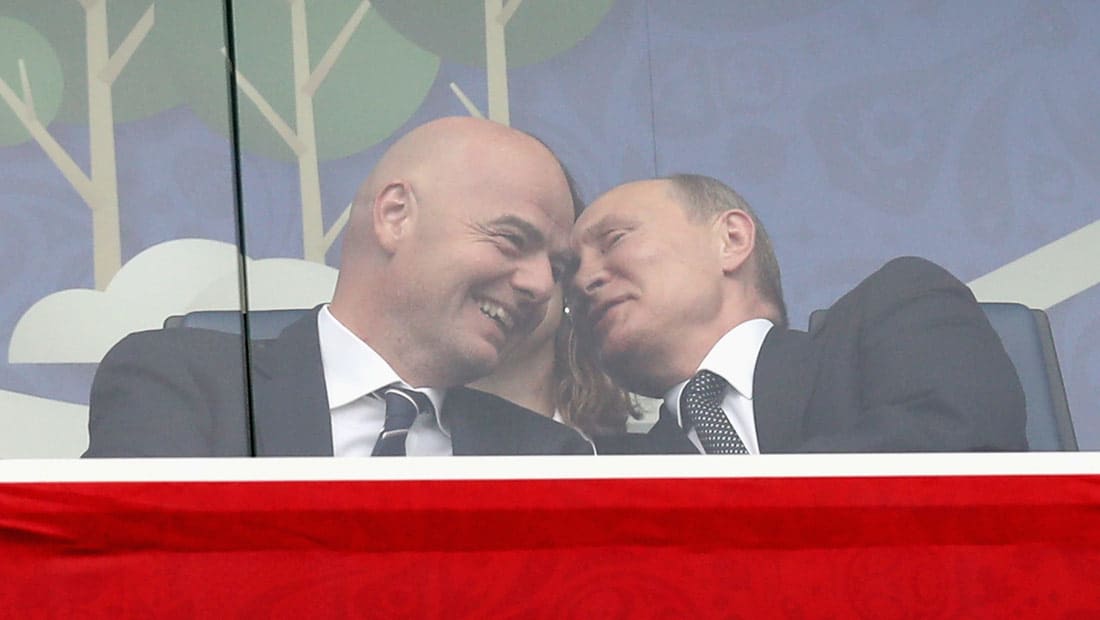 روسيا تهزم نيوزيلندا تحت أنظار بوتين في افتتاح كأس القارات 
