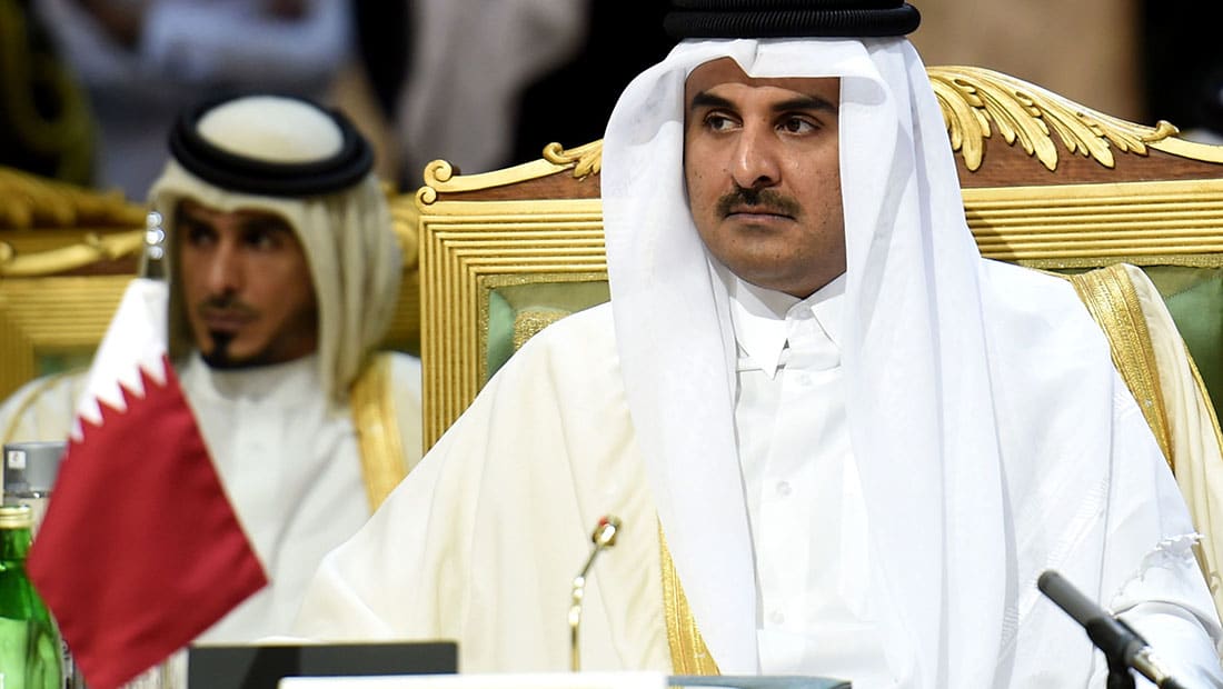 أمير قطر يهنئ الملك سلمان ونجله بمناسبة اختيار ولي العهد الجديد