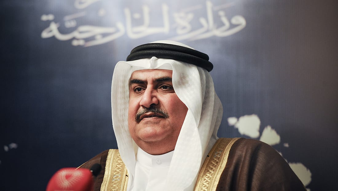 وزير خارجية البحرين: نحترم سيادة قطر ولكن دعم الإرهاب ليس سيادة