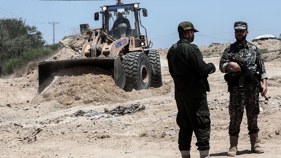 حماس تقيم "منطقة عسكرية عازلة" على حدود غزة مع مصر  