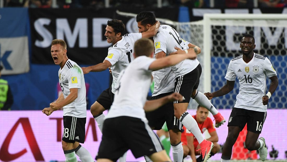 شباب ألمانيا يهزمون نجوم تشيلي ويتوجون بلقب كأس القارات 2017