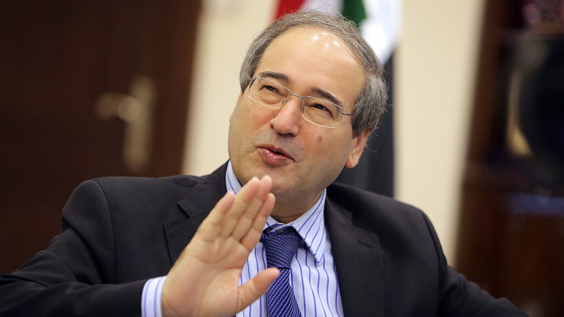 نائب وزير خارجية سوريا يعلق على الأزمة الخليجية والعلاقات القطرية الإيرانية
