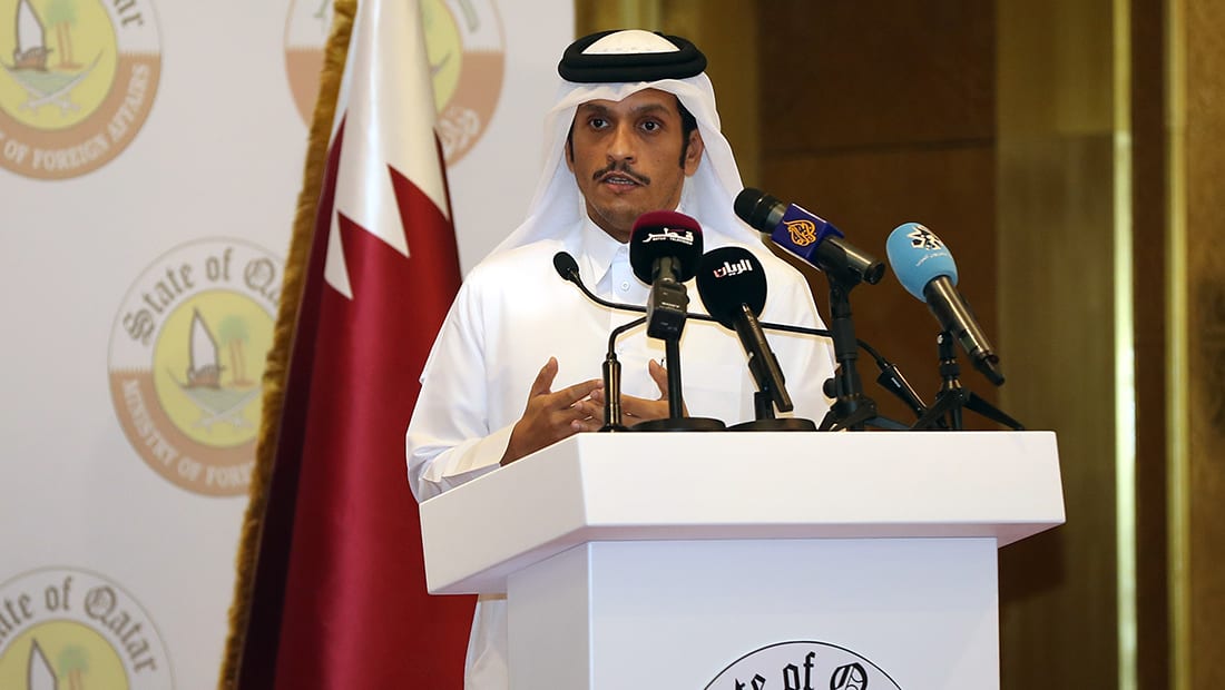 وزير خارجية قطر يرد على نظيره الإماراتي.. ويبين: ردنا على المطالب كان ضمن القانون الدولي