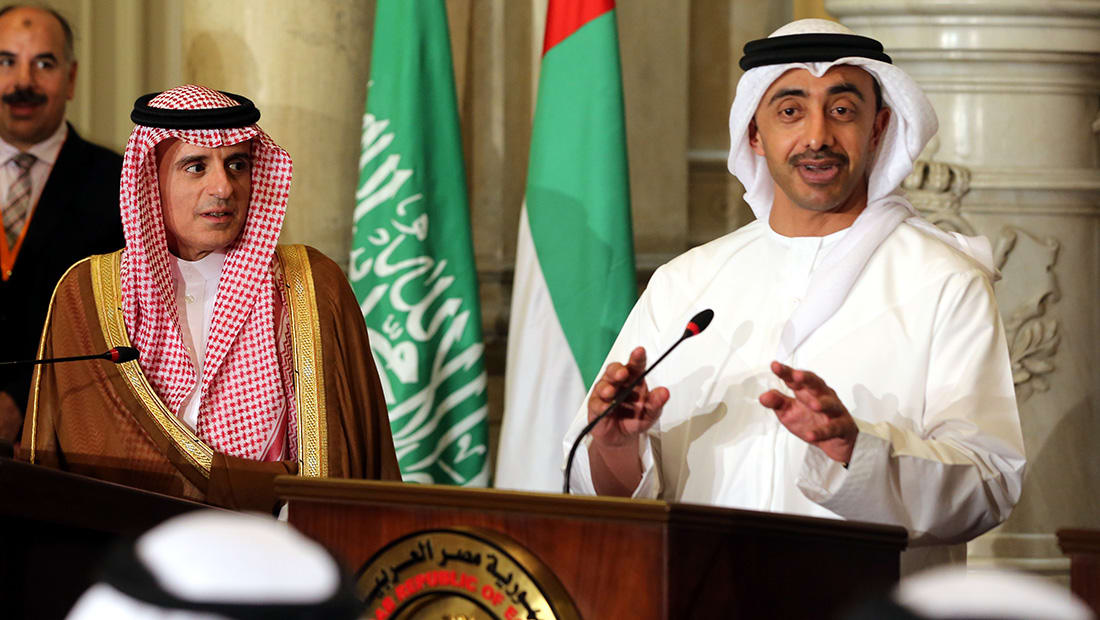 عبدالله بن زايد: قطر ليست مهتمة بأشقائها كما هي مهتمة بالتخريب والإرهاب