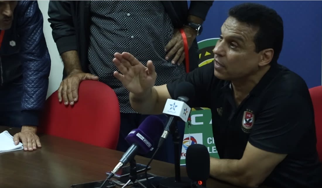 الكاف يهدّد مدرب الأهلي المصري بالغرامة والإيقاف بسبب "بي إن سبورت"