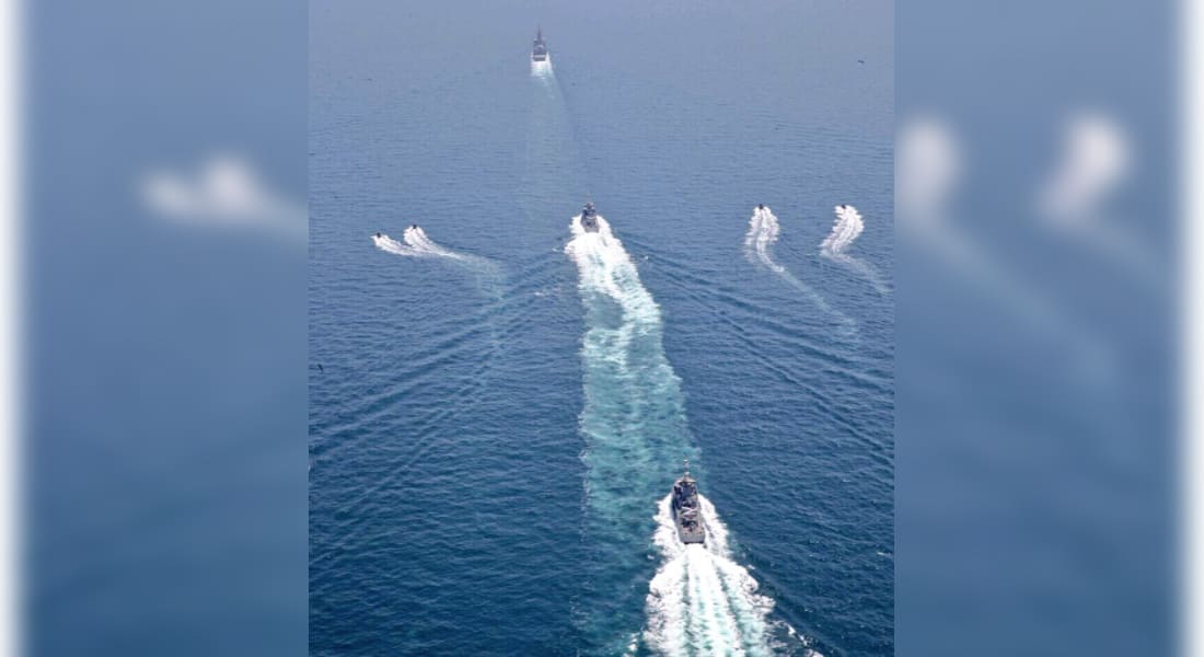 قوات قطر البحرية تنهي تمريناً مشتركاً مع البحرية التركية