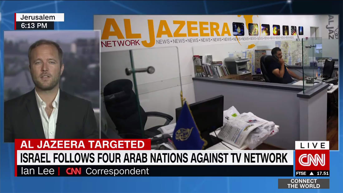 مراسل CNN يبين 3 نظريات خلف إجراءات إسرائيل ضد قناة الجزيرة