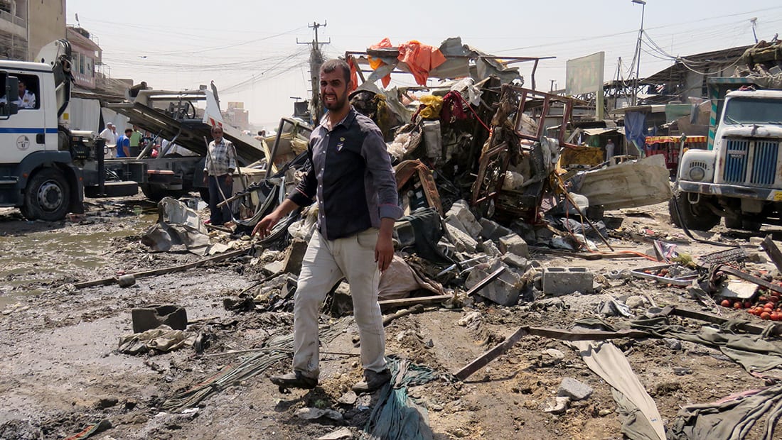 العراق: مقتل 12 وإصابة 24 بتفجير سيارة بمدينة الصدر