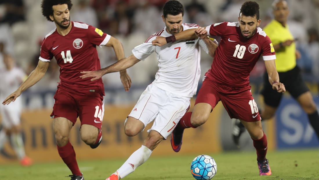 سوريا تهزم قطر بثلاثية وتطيح بآمال تأهلها لكأس العالم 