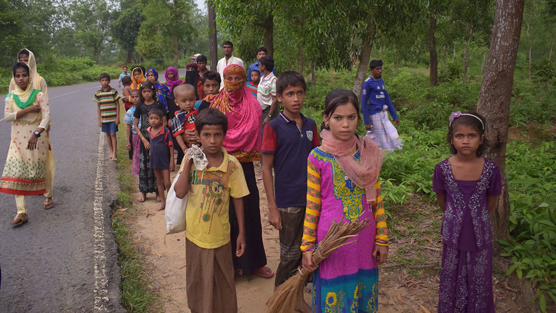 الأمم المتحدة: أكثر من 70 ألف شخص من مسلمي الروهينغا هربوا إلى بنغلاديش