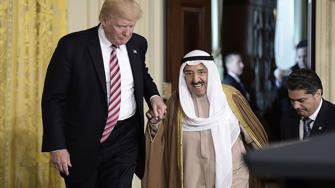 أمير الكويت: الأمل في حل الأزمة الخليجية لم ينته.. وترامب: مستعد للمساعدة