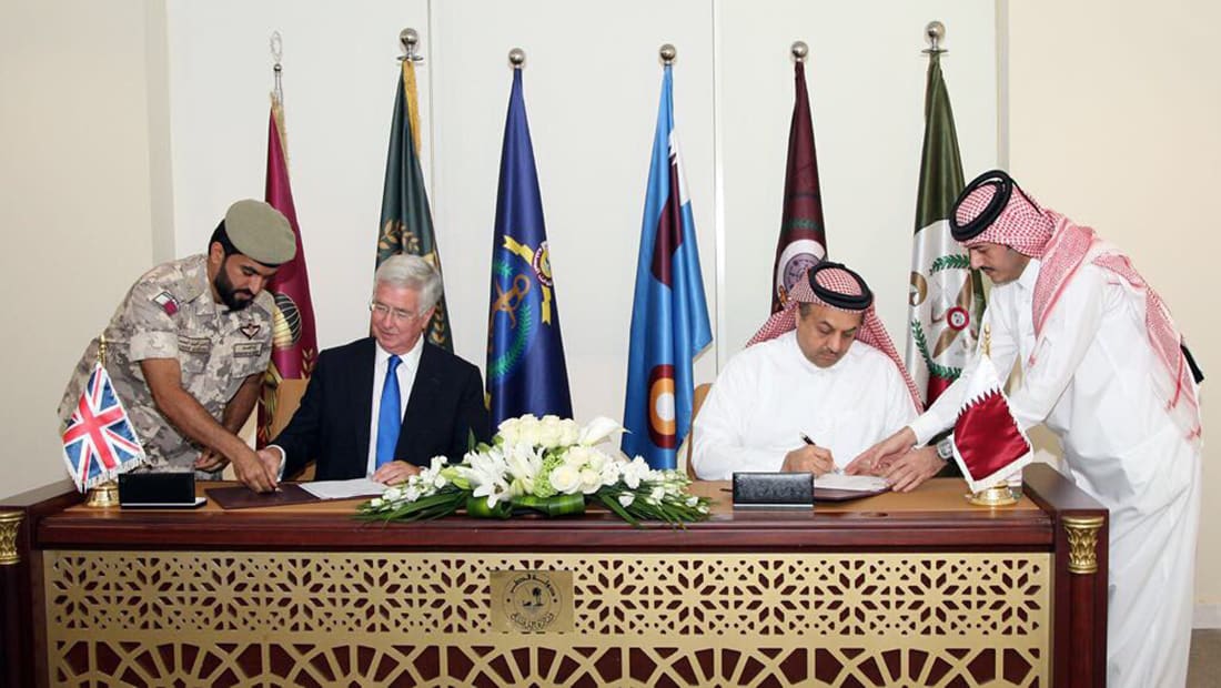 قطر توقع خطاب نوايا مع بريطانيا لشراء 24 مقاتلة "تايفون" 