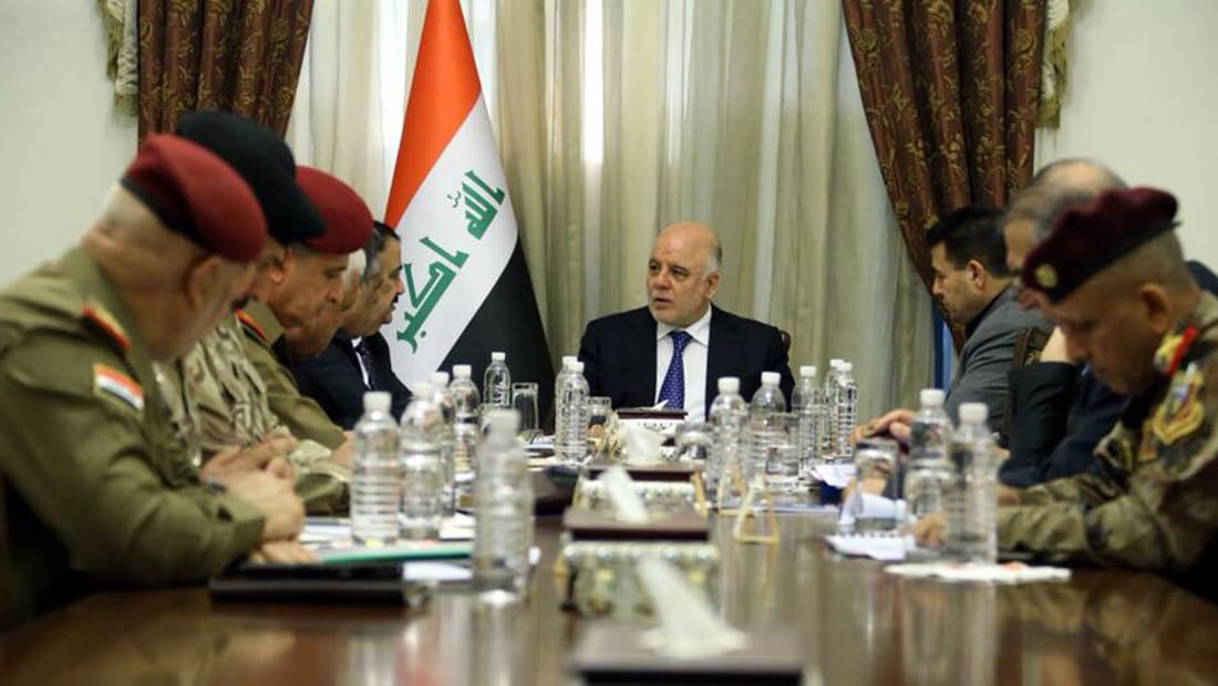 العبادي يأمر الأجهزة الأمنية العراقية بـ"حماية المواطنين من التهديد" بإقليم كردستان