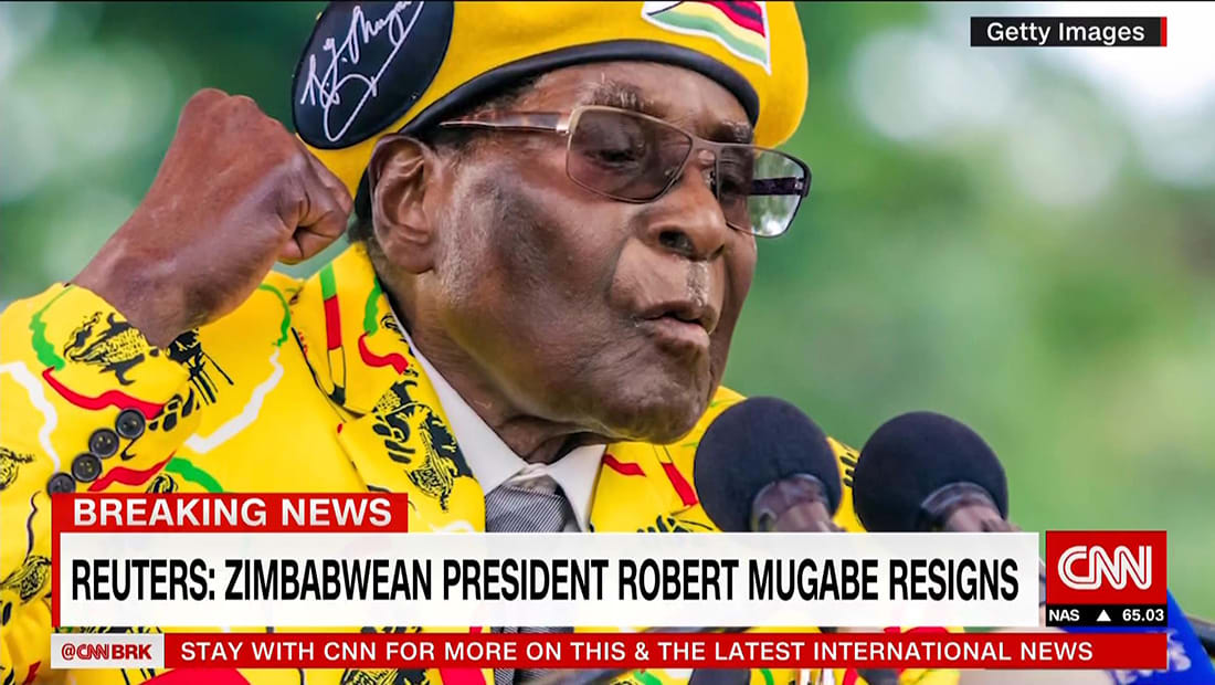 زيمبابوي: استقالة الرئيس روبيرت موغابي بعد 37 عاما بالسلطة