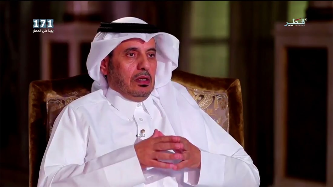 رئيس وزراء قطر يتحدث عن اتفاق الرياض 2014 والأزمة الحالية