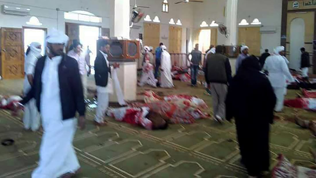 النائب العام المصري: 235 قتيلا في هجوم مسجد الروضة