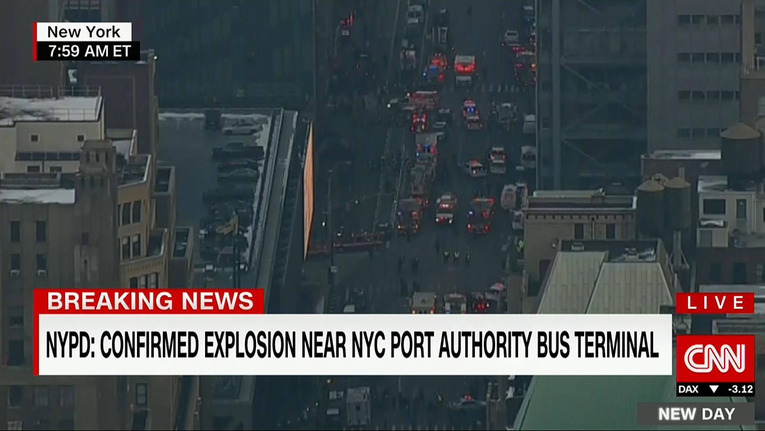 شرطة نيويورك تؤكد وقوع انفجار قرب سلطة الموانئ بمانهاتن