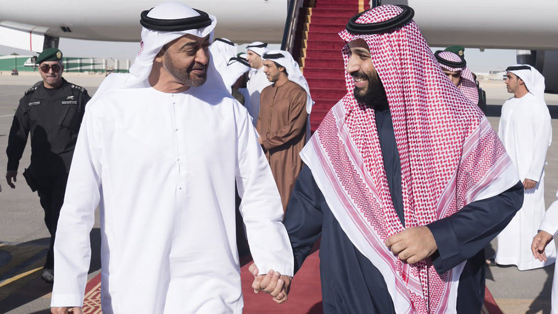 محمد بن زايد: الإمارات تقف بقوة مع السعودية أمام تحديات دول المنطقة