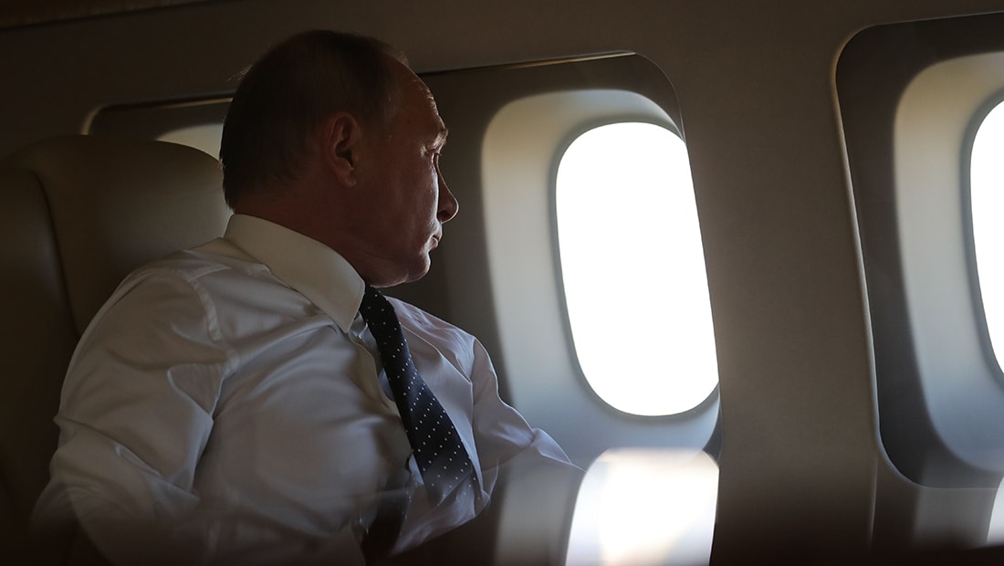بوتين يوضح تغطية مقاتلات روسية لطائرته بسوريا لحمايتها من "صواريخ محمولة"