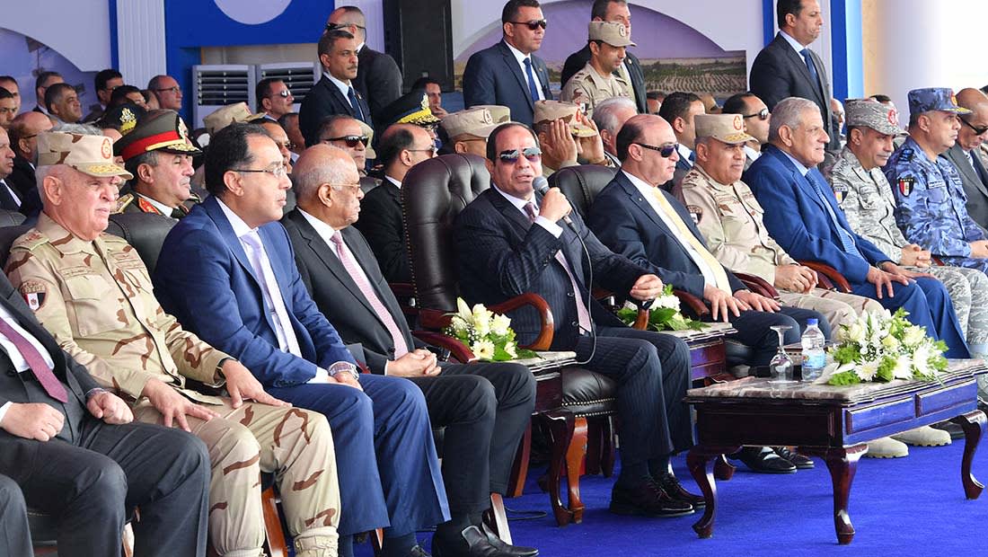 السيسي: الجيش "سيقوم بكل العنف" لوضع حد للإرهاب في سيناء