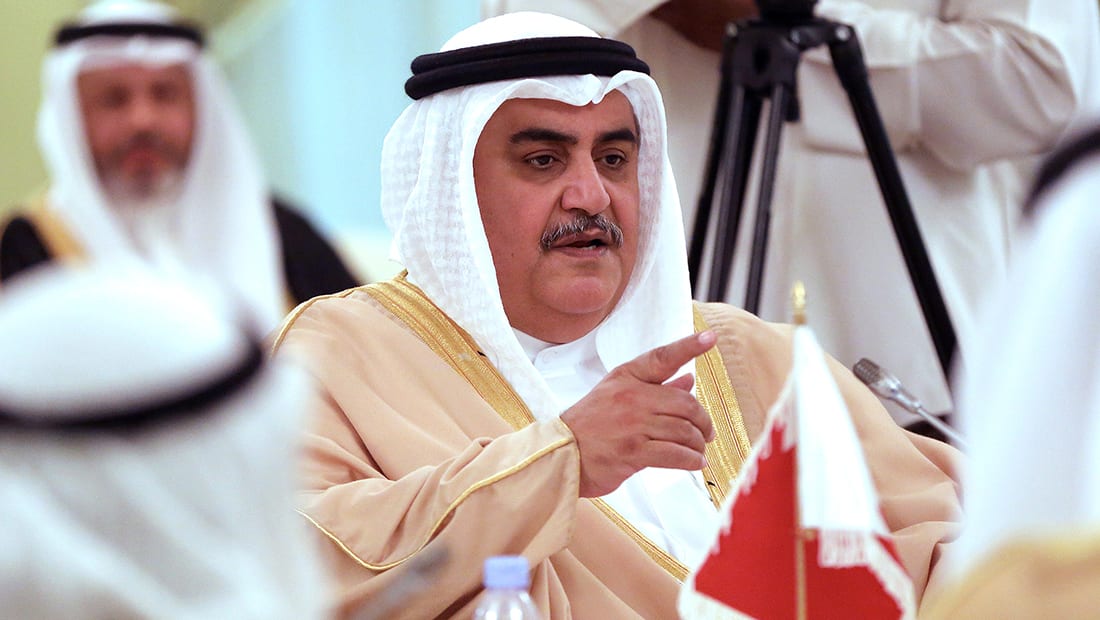 وزير خارجية البحرين: فلتضرب الجمهورية الإسلامية رأسها بالحيطان وتشرب مياه البحر