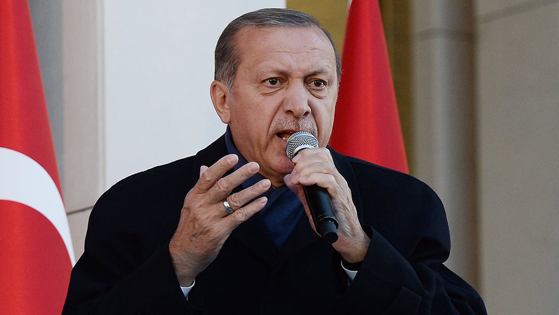 أردوغان: أمريكا شكلت جيشا إرهابيا على حدودنا وسنئده