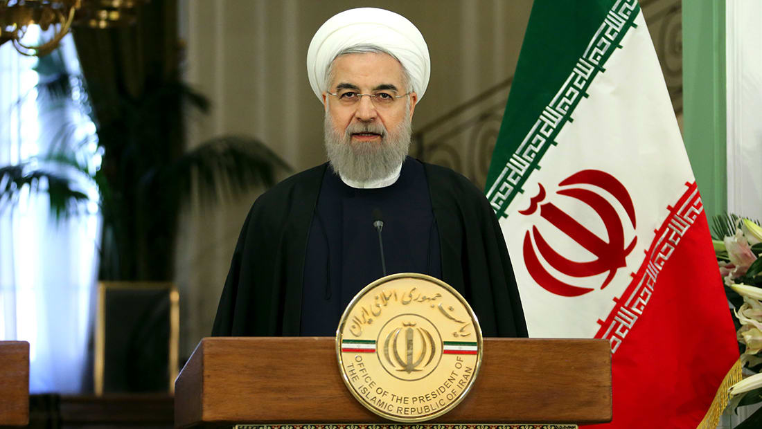 روحاني باستقبال رئيس برلمان قطر: لا نسمح بالضغط غير العادل على القطريين