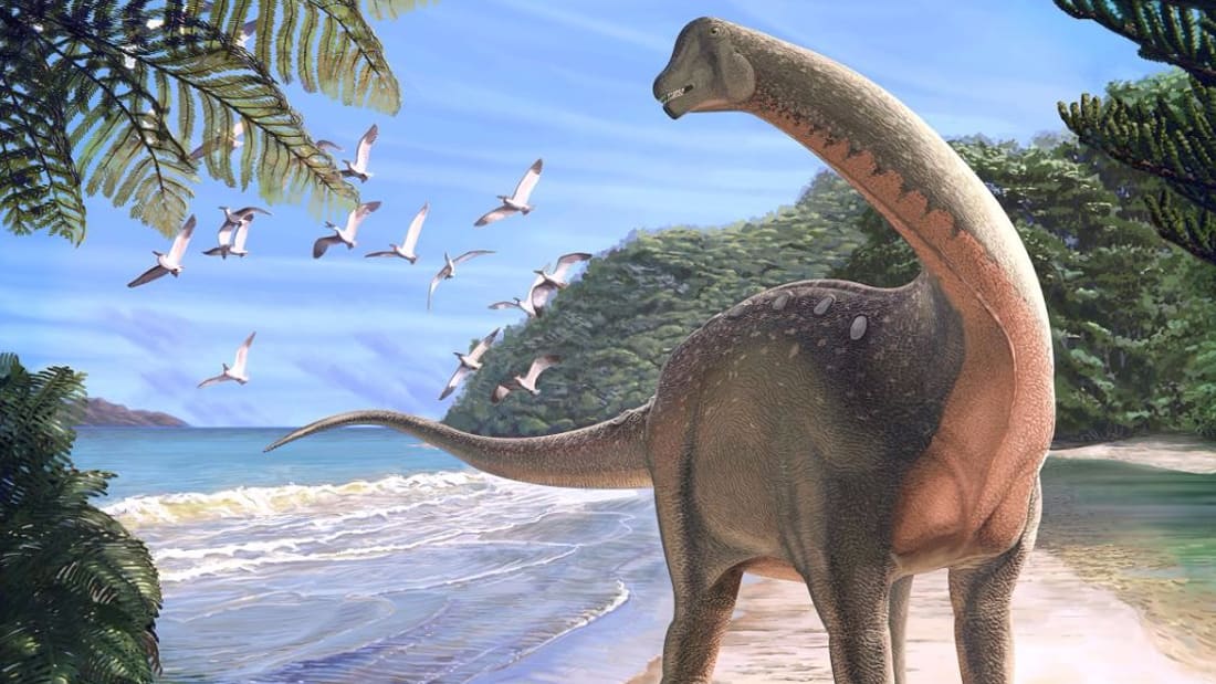اكتشاف ديناصور بحجم حافلة في مصر
