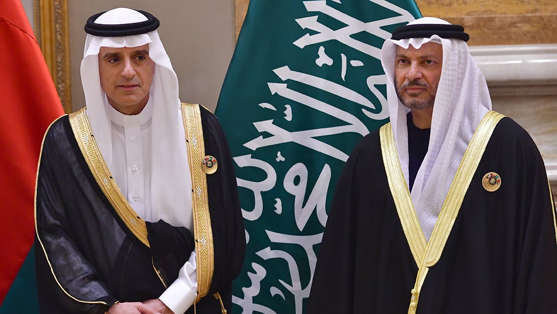 قرقاش: موقف الإمارات مرآة لتوجه السعودية ونبني شراكة تشمل أزمة اليمن وتتجاوزها