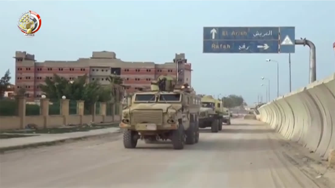 بالبيان 6.. جيش مصر: اعتقال أجانب ضمن 400 مشتبه به بعملية سيناء