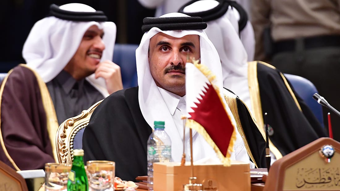 أمير قطر مغردا: بغض النظر عن الخلافات السياسية ما يجري بالغوطة جرائم ضد الإنسانية