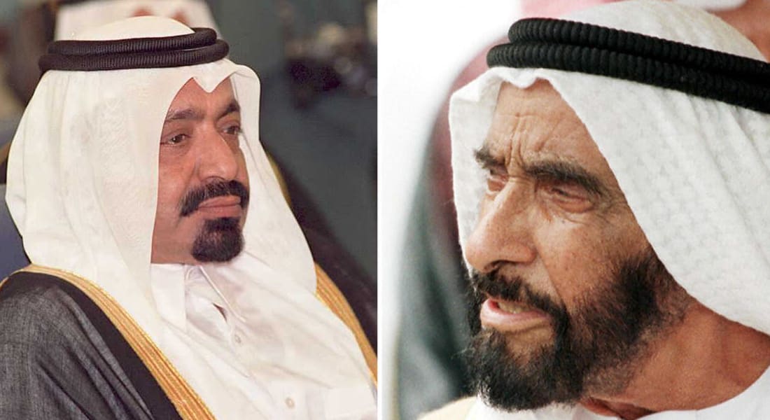 قرقاش ينشر قصيدتين متبادلتين بين الشيخ زايد والشيخ خليفة بعد سيطرة ابنه على الحكم
