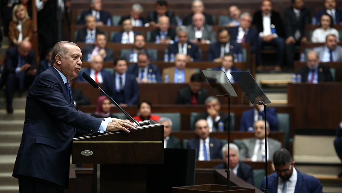 أردوغان مغردا: من الآن فصاعدًا لا يمكن اتخاذ خطوة بسوريا بمعزل عن تركيا