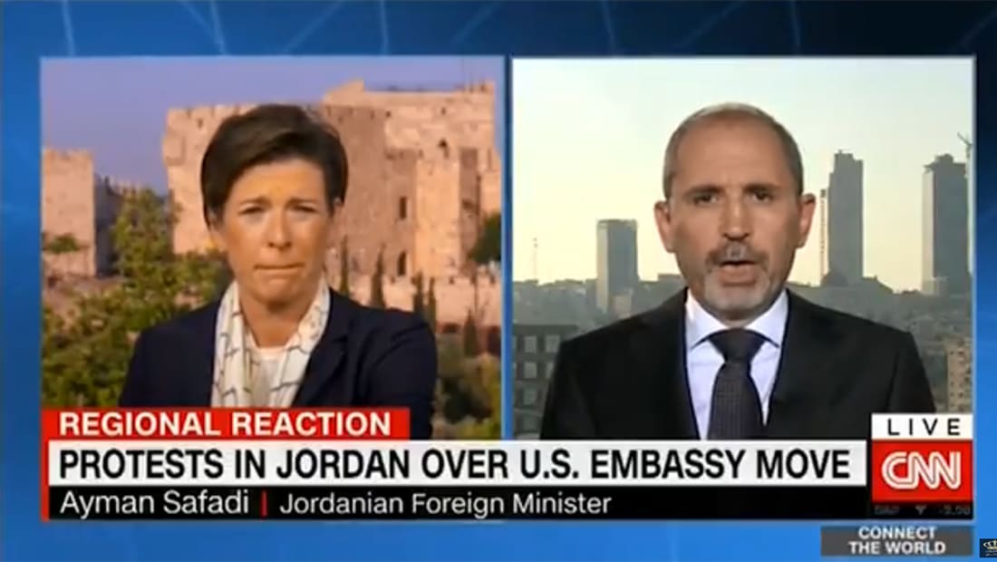 وزير الخارجية الأردني لـCNN: الاحتلال سبب كل شر