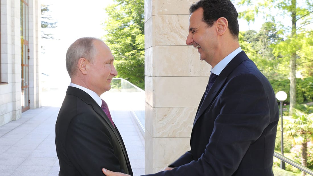 بوتين يستقبل الأسد: الظروف أصبحت مناسبة لاستئناف العملية السياسية