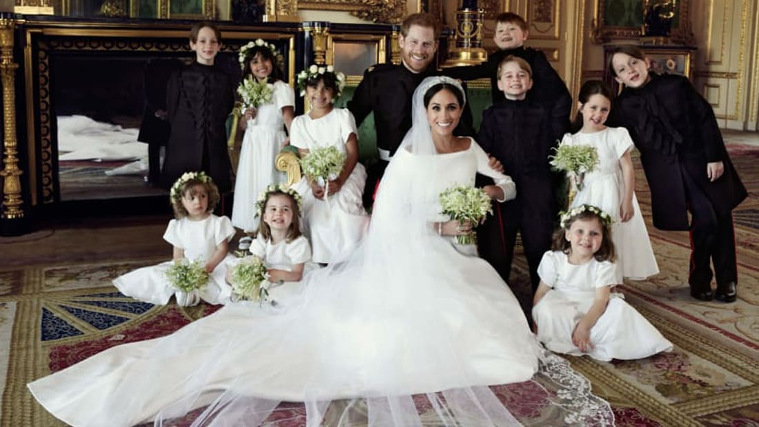 الكشف عن الصور الرسمية للزفاف الملكي لدوق ودوقة ساسكس 
