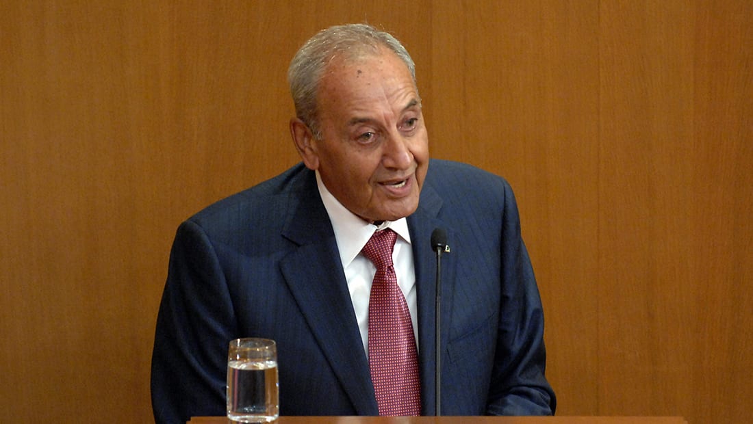 لبنان: نبيه بري يفوز برئاسة مجلس النواب بـ98 صوتا