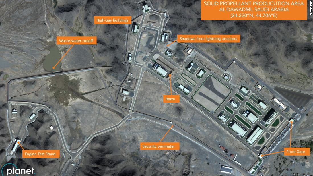 مصادر تكشف لـCNN معلومات استخباراتية عن برنامج صاروخي للسعودية بمساعدة الصين