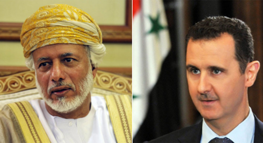 الرئيس السوري بشار الأسد يستقبل وزير الخارجية العُماني