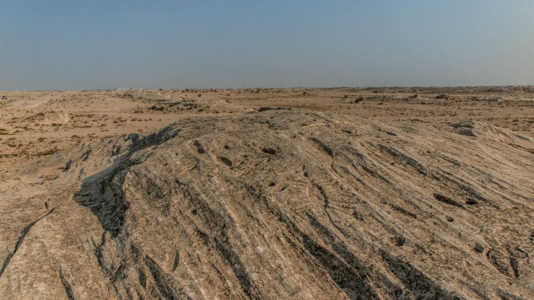 رموز صخرية غامضة في صحراء قطر..ما معناها؟