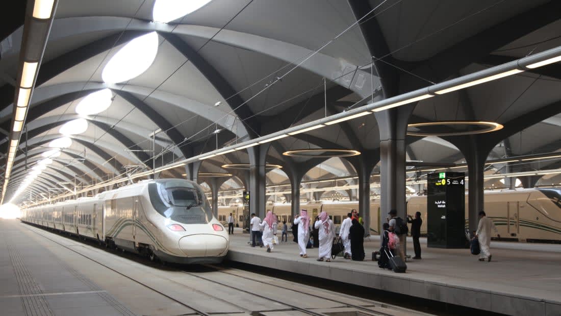 قطار الحرمين السريع في السعودية