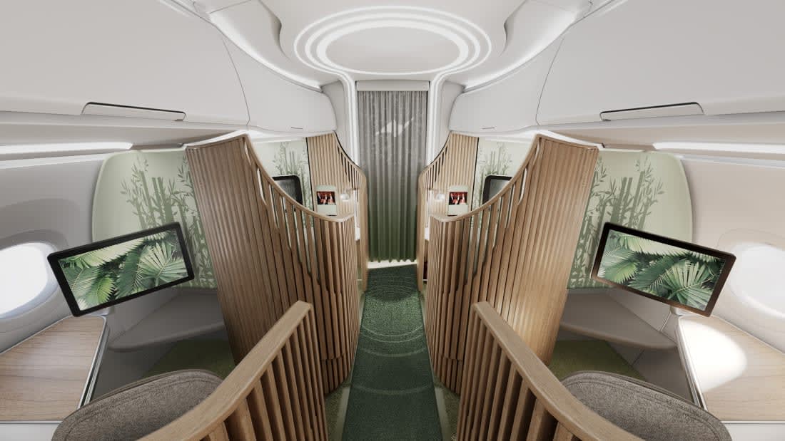 What might future aircraft cabin models look like?