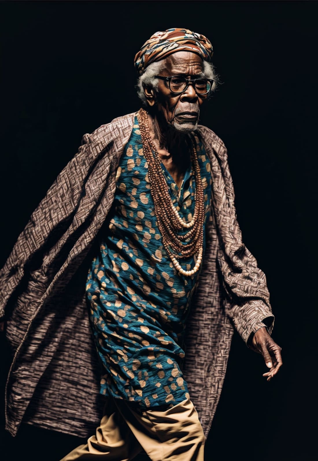 الفنان التشكيلي النيجيري، مالك أفيجبوا