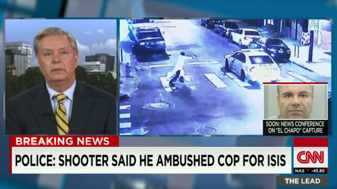 بالفيديو.. الشرطة الأمريكية: مطلق النار على شرطي فيلادلفيا مؤيد لـ"داعش"