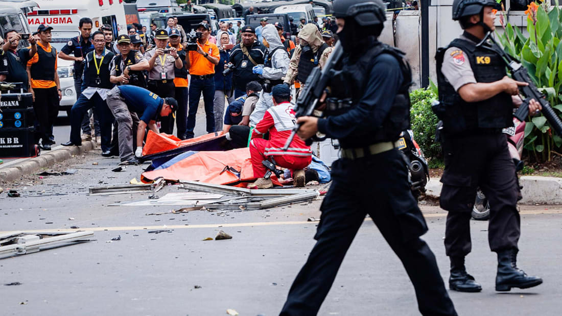 إندونيسيا: شاهد حالة الشوارع خلال تفجيرات جاكرتا