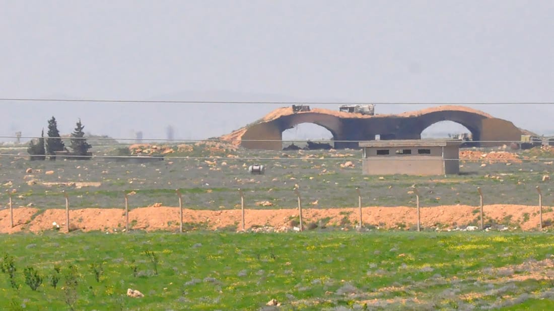 شاهد.. كيف تبدو قاعدة الشعيرات السورية بعد ضربة الـ"توماهوك" الأمريكية