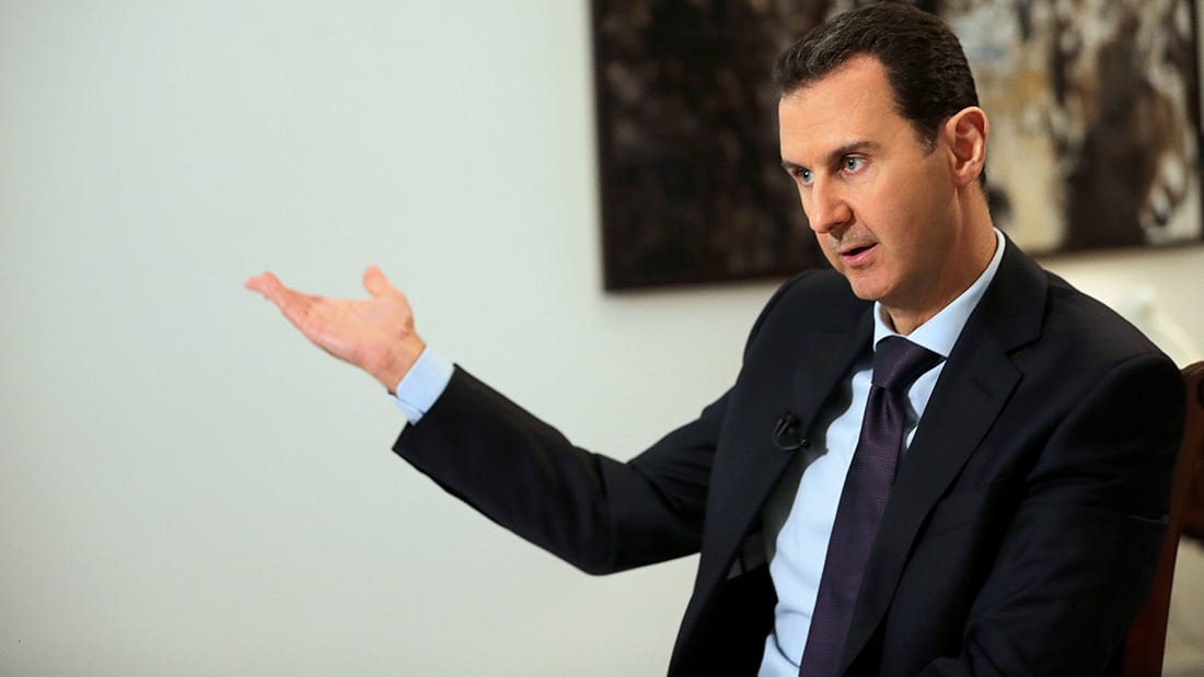 دونالد ترامب عن بشار الأسد: “هذا حيوان” 