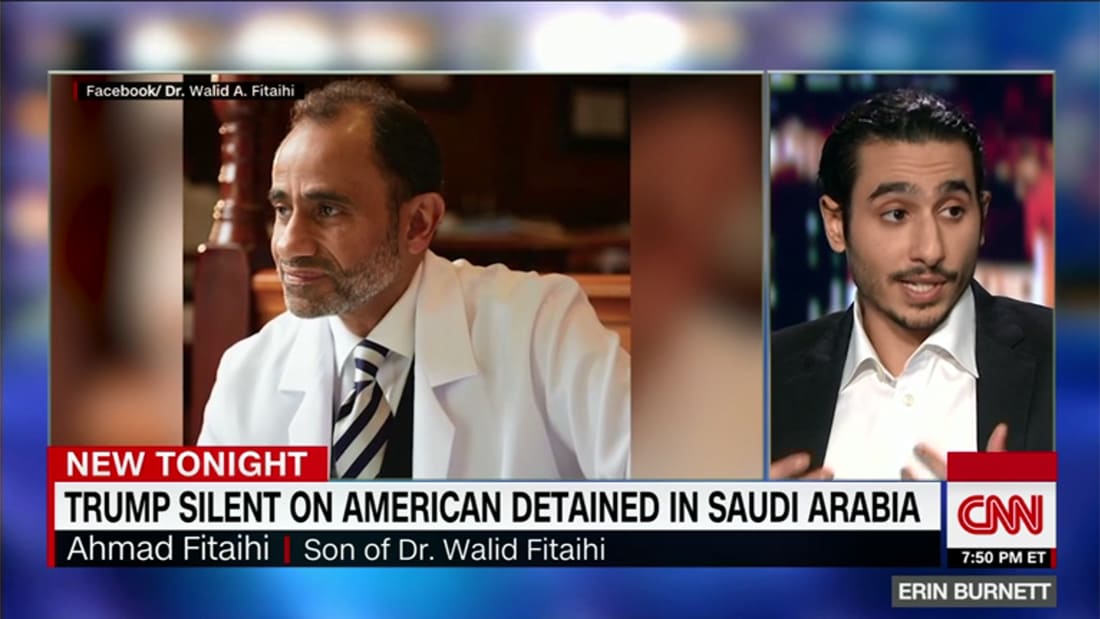 نجل الطبيب المحتجز في السعودية يصف لـCNN لحظة اعتقال والده
